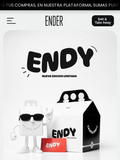 Ender Hamburguesería website built by Scale Alberta